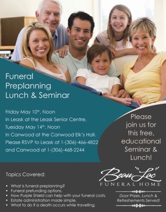 FUNERAL PREPLANNING LUNCH & SEMINAR